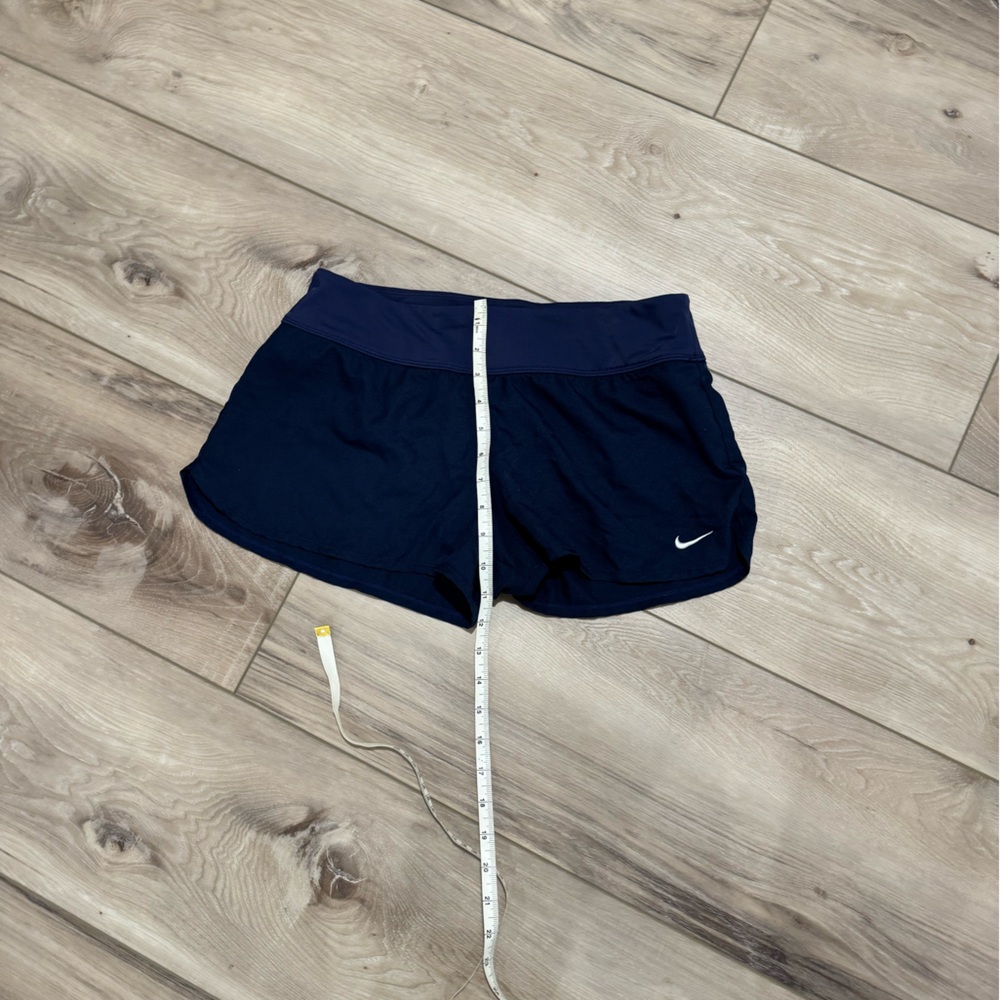 Women’s Nike Solid Element Swim Shorts, Navy, Medium - Picture 5 of 5